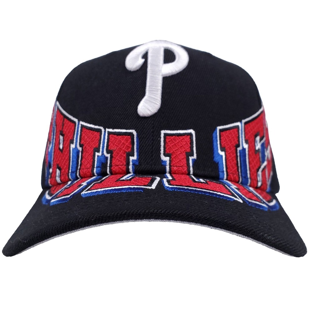 Philadelphia Phillies Mitchell & Ness MLB Pro Fit Snapback Cap Hat 3D Logo New